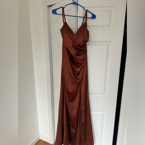 Revelry Rory Satin Dress